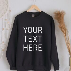 NEW Custom Graphic Unisex Sweatshirt oversized fit